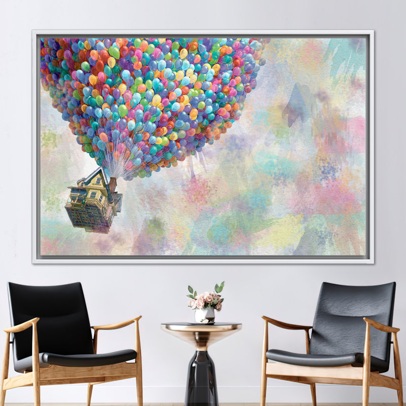 Print on Canvas, White, Framed Print without Mat, 60 cm H x 90 cm W