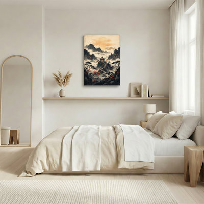 Art mural sur toile rétro
