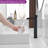 Single-Hole Single-handle Bathroom Faucet with Drain Assembly-87393559