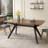 Finkelstein Dining Table With Rubberwood Legs & MDF Top