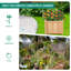 Laurelai Wood Planter Box