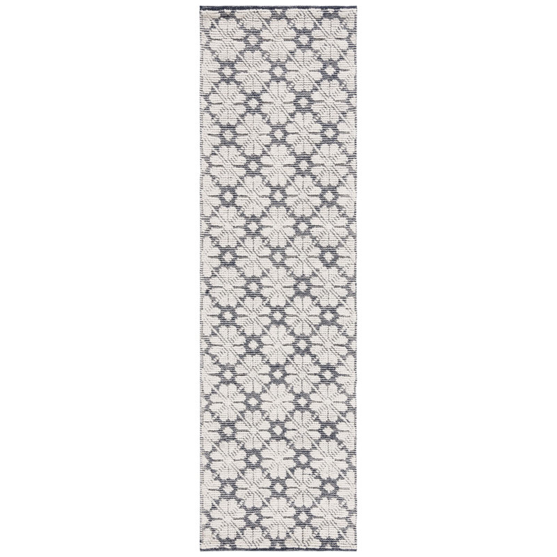 Martha Stewart Hand Woven Wool Rug, Runner 2'3" x 8'