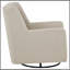 Fauteuil oscillant pivotant Odessa Latte