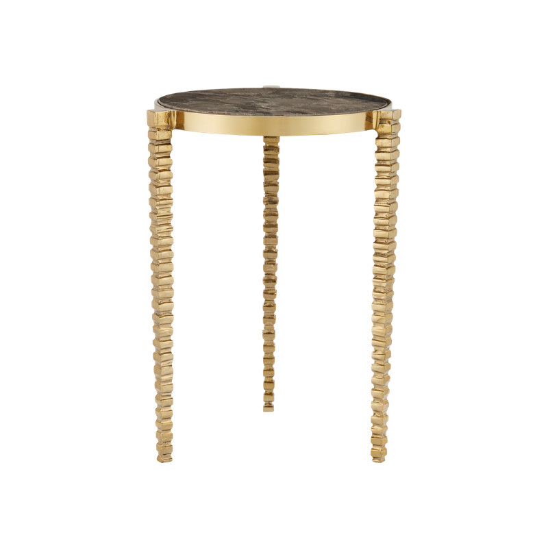 Corrado Stone End Table