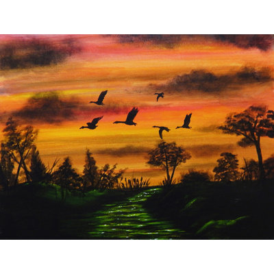 " The Flock " by Ed Capeau