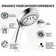 Premium Handheld Shower Head 1.75 GPM GPM