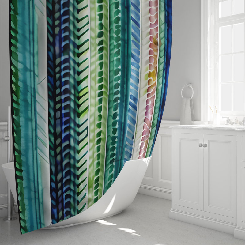 Rideau de douche Concheta, H 72 po x l 70 po