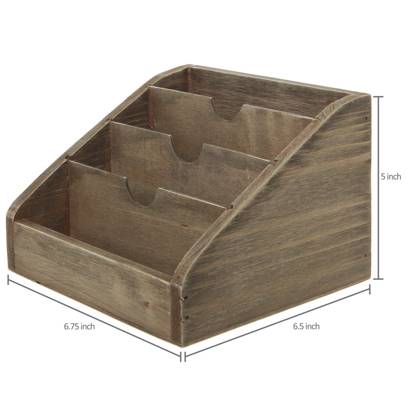 Organisateur de bureau Sederi, Brun