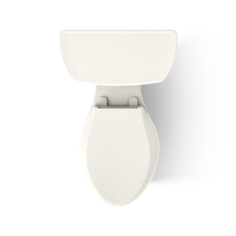Highline™ 1.6 GPF Elongated Two-Piece Toilet, Biscuit, Right-Hand