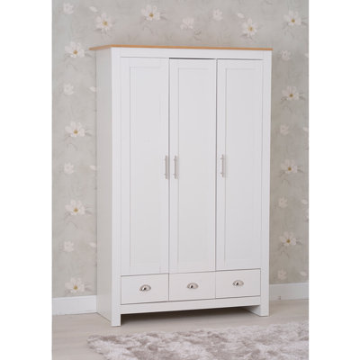 Annieruth 3 Door Wardrobe