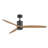 Hover 60"  3 - Blade LED Propeller Ceiling Fan with Wall Control and Light Kit Included-627463383