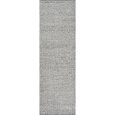 Global Recycled Standard Pearly Hand-Woven Loop Pile Recycled Rug Pecan Brown