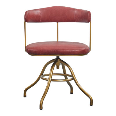 Avante Genuine Leather Swivel Task Chair