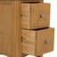 Censu 38cm W Plywood / Laminate Board Bedside Table