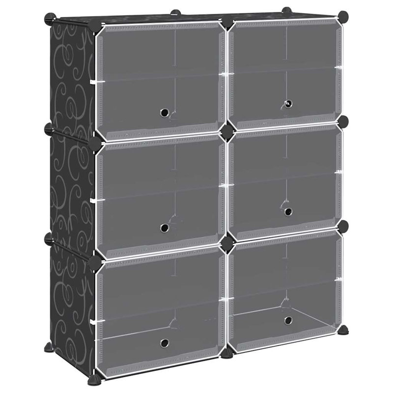12 Pair Stackable Overdoor Shoe Organiser