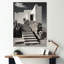 «Black and White Towers Photo II», art mural sur toile-97170597-97170592