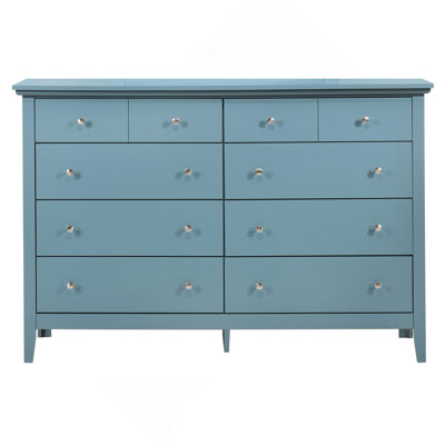 Commode élégante élégante sarcelle pour toute pièce