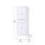Armoire de rangement pour salle de bain 24 po en blanc-1356576787-1356576784