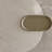 Minimalist marble oval coffee table