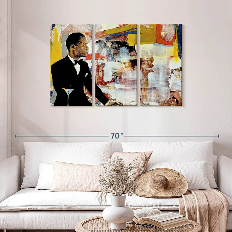 Leisha The Ellington Finesse Effect, 28" H x 45" W