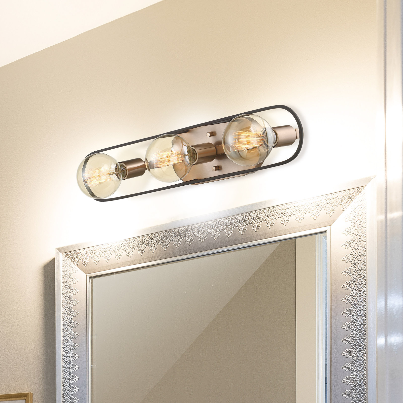 Brielle 3-Light Dimmable Vanity Light