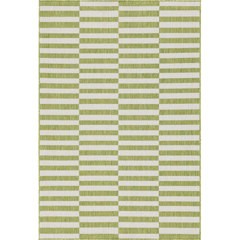 Altimari Striped Indoor Rug, Rectangle 6'1" x 9'