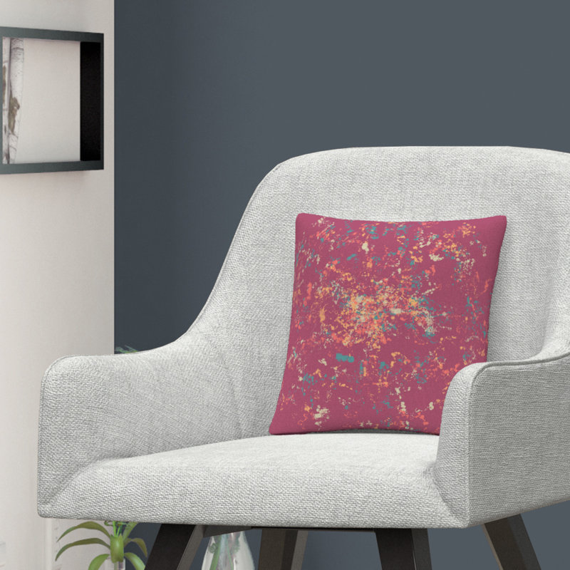 Coussin décoratif Abstract Sparks Speckled Splatter
