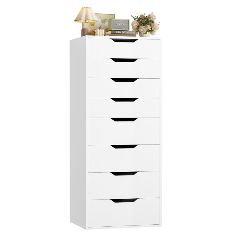Rietsch 8 - Drawer Dresser, White