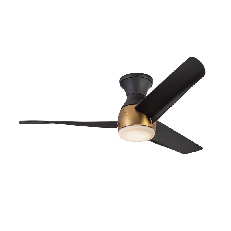Thalia Smart LED Ceiling Fan, Brushed Gold