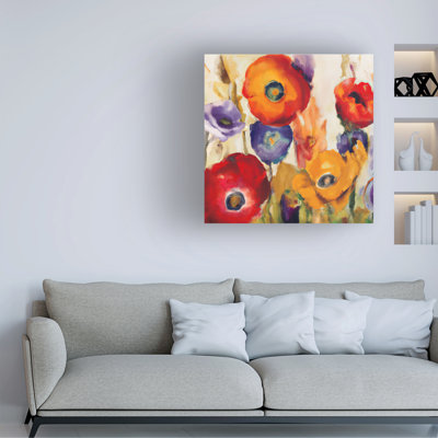 Bolog Sasha Poppy Palace Ii Canvas Art