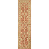 Ferehan Hand-Knotted Rust Wool Area Rug