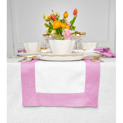 Contempo - 100% Pure Linen Table Runner