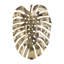 Décoration murale feuille d'or Monstera-876632962