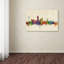 «Vienna Autriche Skyline», impression sur toile-969038351-1019090309