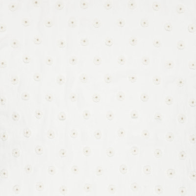 Button Flower Sheer Fabric