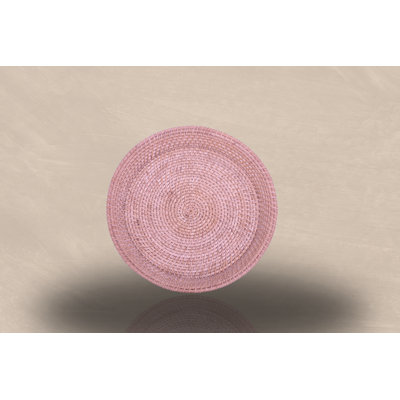  Handmade India Cane Platter
