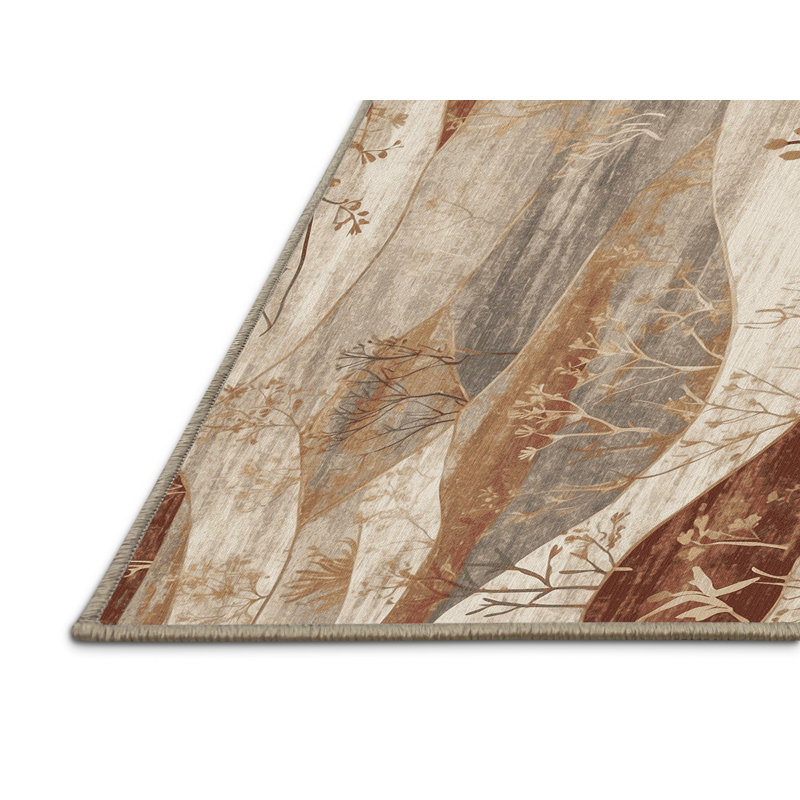 Oasis Lines Rug, Rectangle 5' x 8'