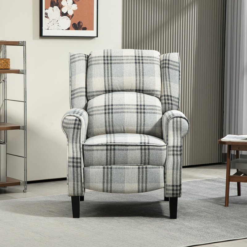 Alba 81cm Wide Standard Recliner, Grey