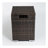 Outdoor Rectangle Fire Pit Table with Propane Tank Cover
