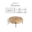 Table basse Rohan