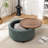 Bryonie Round Cocktail Ottoman with Storage-1847485889