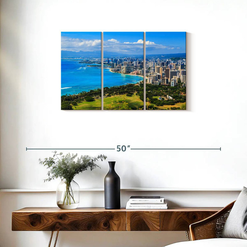 Rorry Honolulu Hotels, 20" H x 33" W