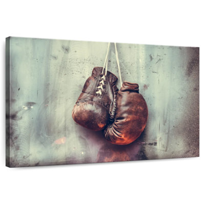 Sireci Retro Brown Boxing Gloves