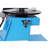 10KG/22LBS Rotary Welding Positioner, 110V, 20W Portable Welder Positioning Machine, 0-90° Welding Positioning Turntable Table , with 3-Jaw Lathe Chuck,Blue Color