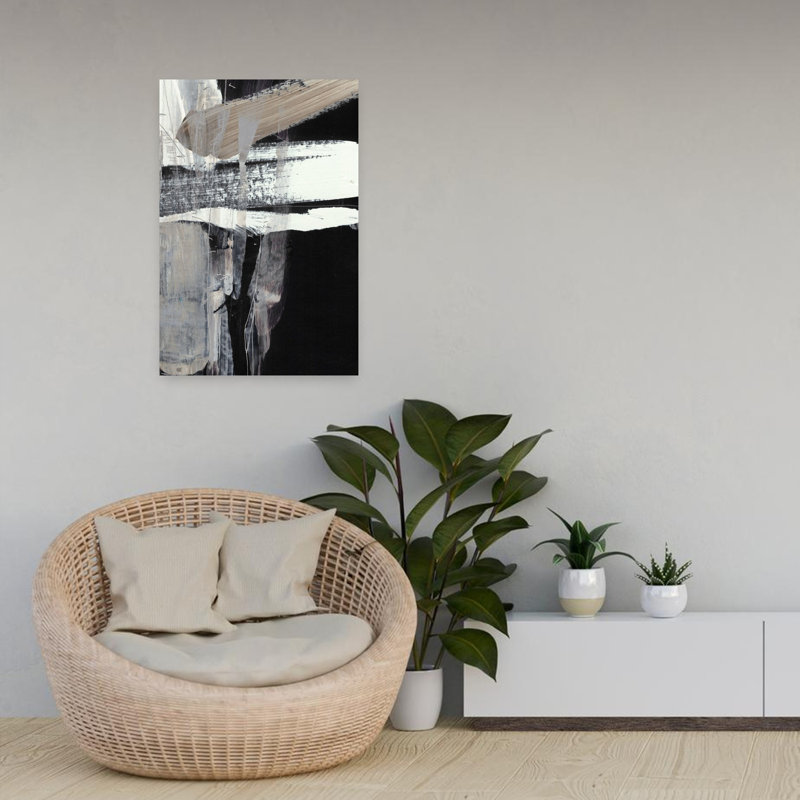 Art contemporain contemporain abstrait, H 24 po x l 16 po
