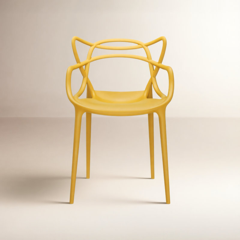 Masters Arm Chair, Mustard