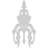 Elyria H W D Composite Rosette Applique-32702574