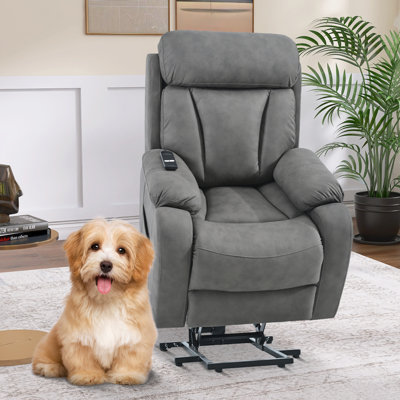 Harvey 31" Electric power wall recliner, Fabric Recliner Chair, Versatile styling Chair