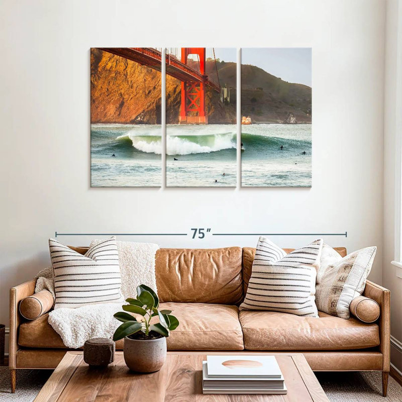 Surf Wave, 36" H x 57" W
