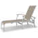 Askar Outdoor Rust-Resistant Metal Chaise Lounge